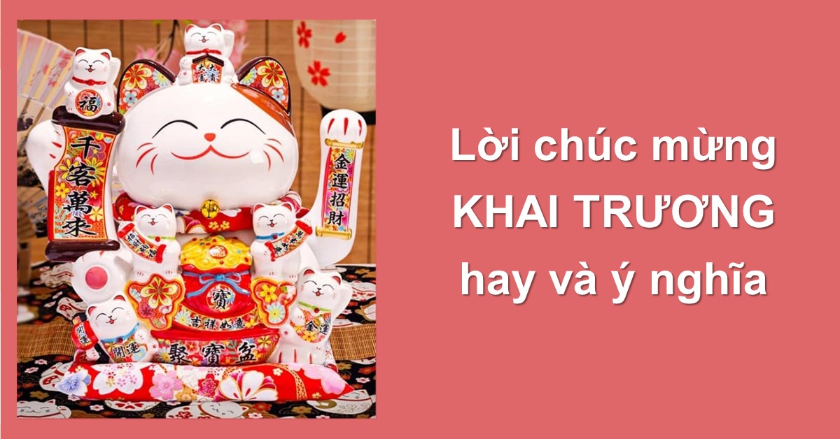 Những lời chúc khai trương quán ăn ý nghĩa nhất