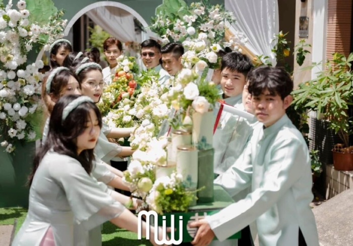 Trình tự trao nhận lễ vật
